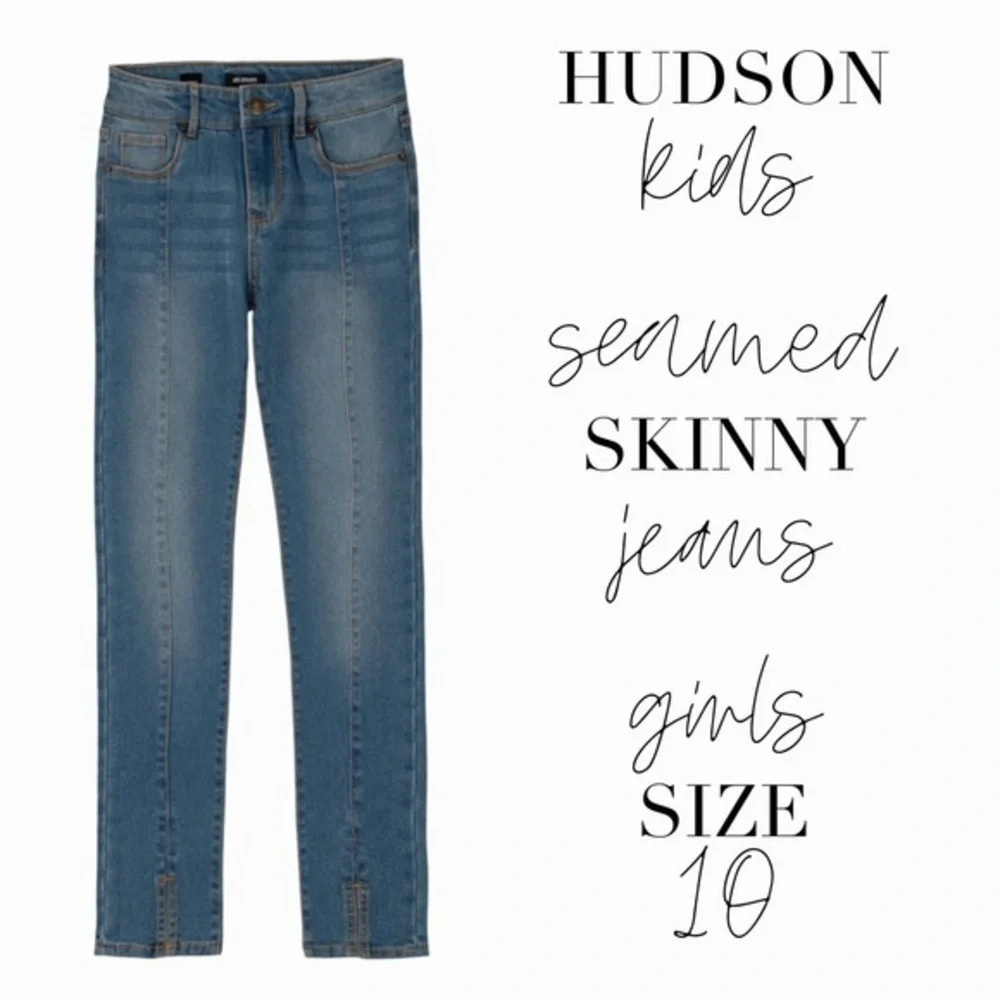 Hudson Girls size 10 super stretch jeans - Picture 2 of 10